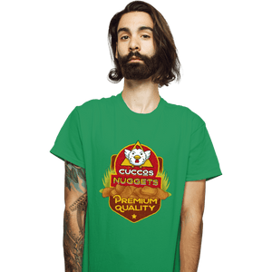 Shirts T-Shirts, Unisex / Small / Irish Green Cuccos Nuggets