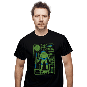 Daily_Deal_Shirts T-Shirts, Unisex / Small / Black Leonardo Model Sprue