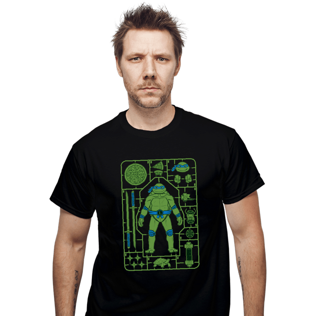 Daily_Deal_Shirts T-Shirts, Unisex / Small / Black Leonardo Model Sprue