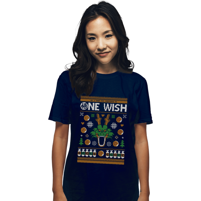 Shirts T-Shirts, Unisex / Small / Navy A Very Shenron Christmas