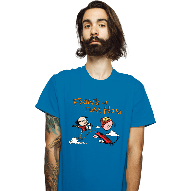 Secret_Shirts T-Shirts, Unisex / Small / Sapphire Frank & Rum Ham