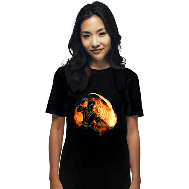 Daily_Deal_Shirts T-Shirts, Unisex / Small / Black Fire Bender Orb