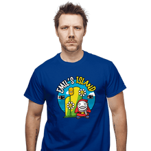 Load image into Gallery viewer, Shirts T-Shirts, Unisex / Small / Royal Blue Emil Island
