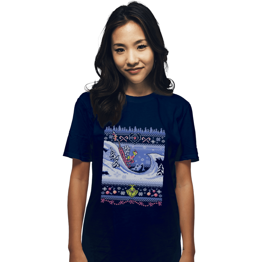 Shirts T-Shirts, Unisex / Small / Navy Cuddly As A Cactus