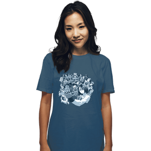 Shirts T-Shirts, Unisex / Small / Indigo Blue Rival Schools