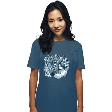 Shirts T-Shirts, Unisex / Small / Indigo Blue Rival Schools