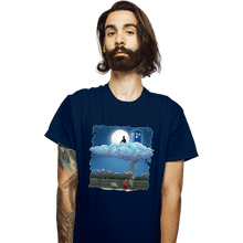 Load image into Gallery viewer, Shirts T-Shirts, Unisex / Small / Navy Above The Clouds
