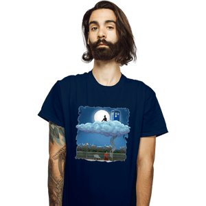 Shirts T-Shirts, Unisex / Small / Navy Above The Clouds