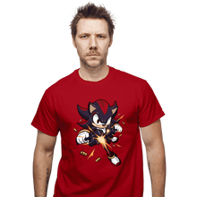 Load image into Gallery viewer, Daily_Deal_Shirts T-Shirts, Unisex / Small / Red PG-13 Hedgehog
