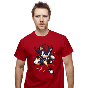 Daily_Deal_Shirts T-Shirts, Unisex / Small / Red PG-13 Hedgehog