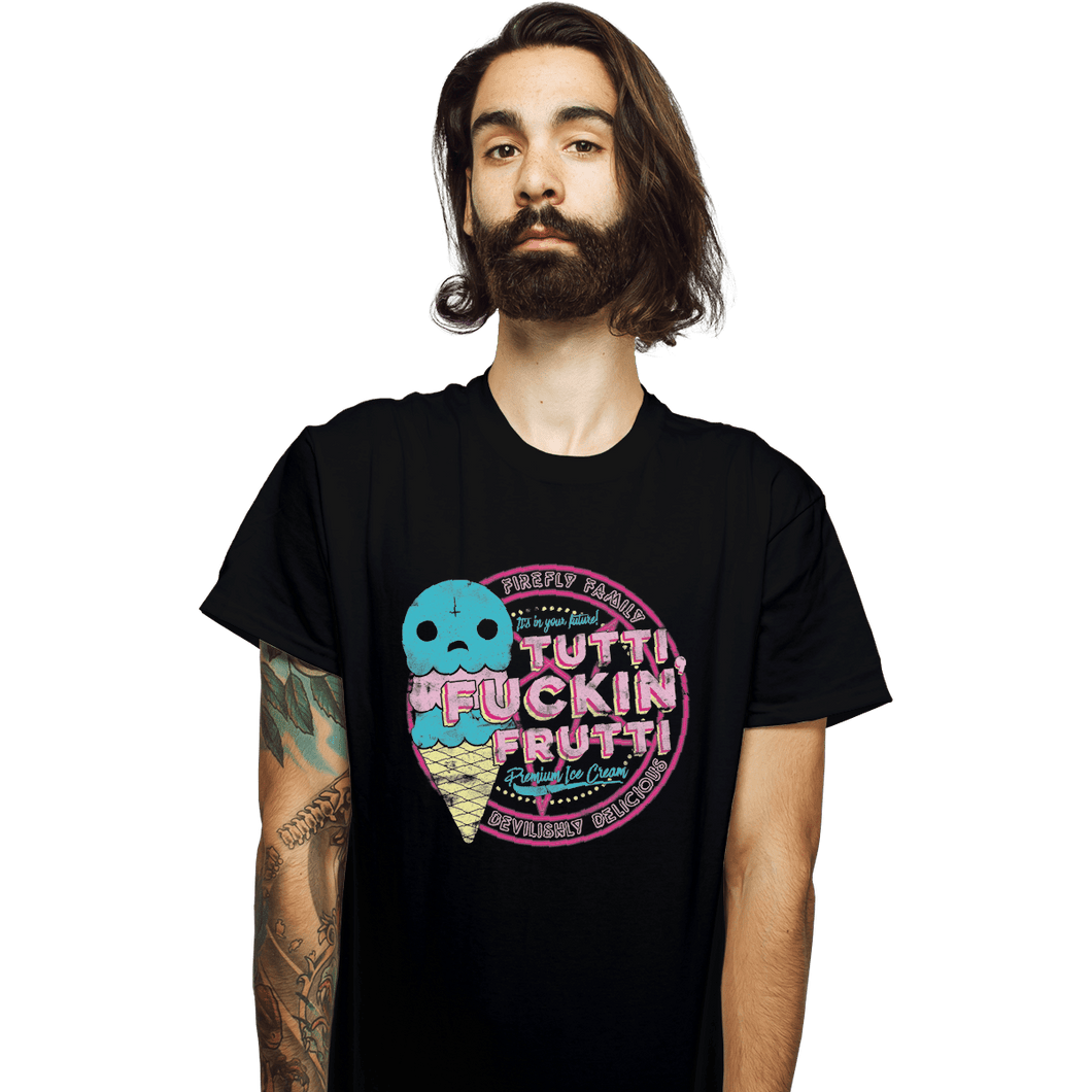 Shirts T-Shirts, Unisex / Small / Black Tutti Frutti