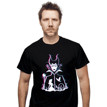 Load image into Gallery viewer, Daily_Deal_Shirts T-Shirts, Unisex / Small / Black Glitched Maleficent
