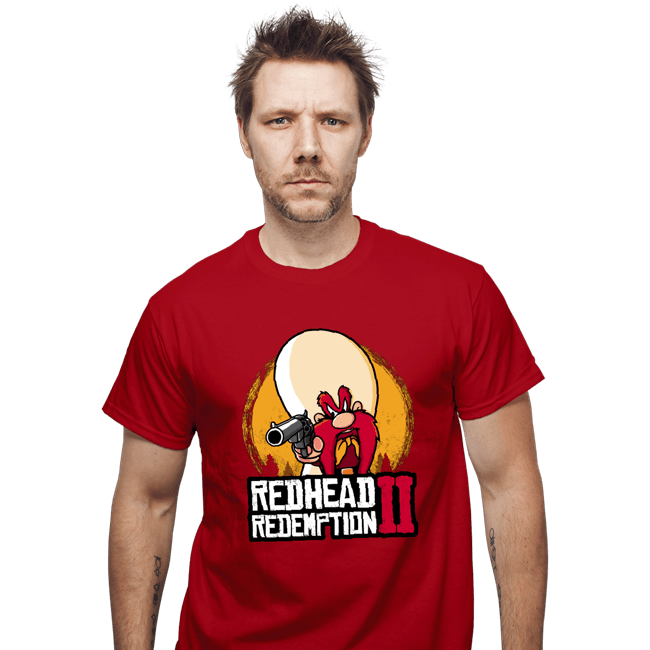 Shirts T-Shirts, Unisex / Small / Red Readhead Redemption II
