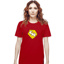 Load image into Gallery viewer, Secret_Shirts T-Shirts, Unisex / Small / Red Dove Of Peace
