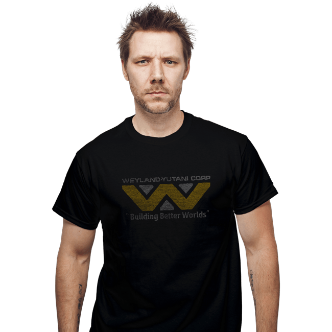 Secret_Shirts T-Shirts, Unisex / Small / Black Weyland