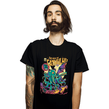 Load image into Gallery viewer, Daily_Deal_Shirts T-Shirts, Unisex / Small / Black The Rise Of Cathulhu
