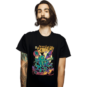 Daily_Deal_Shirts T-Shirts, Unisex / Small / Black The Rise Of Cathulhu