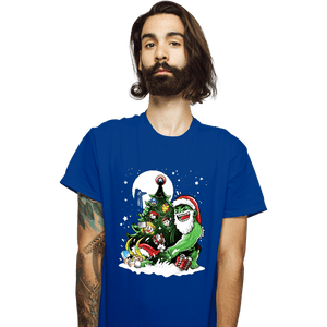 Daily_Deal_Shirts T-Shirts, Unisex / Small / Royal Blue Puny God Christmas