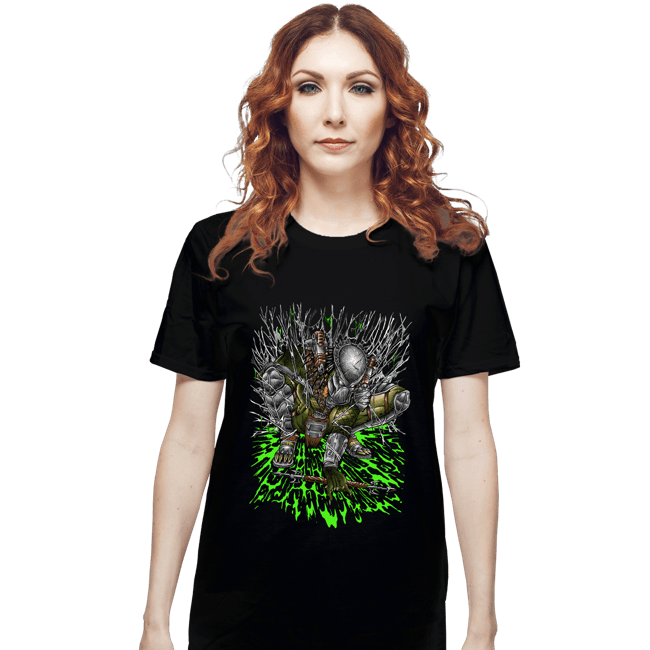 Daily_Deal_Shirts T-Shirts, Unisex / Small / Black Wolf Knight