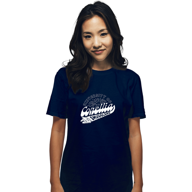Secret_Shirts T-Shirts, Unisex / Small / Navy corellia smugglers