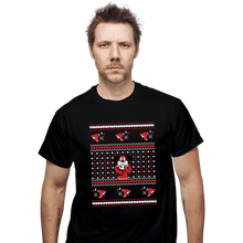 Load image into Gallery viewer, Shirts T-Shirts, Unisex / Small / Black Festive Duck Hunt
