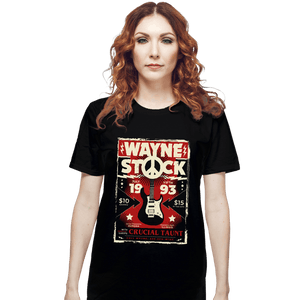 Secret_Shirts T-Shirts, Unisex / Small / Black Wayne Stock
