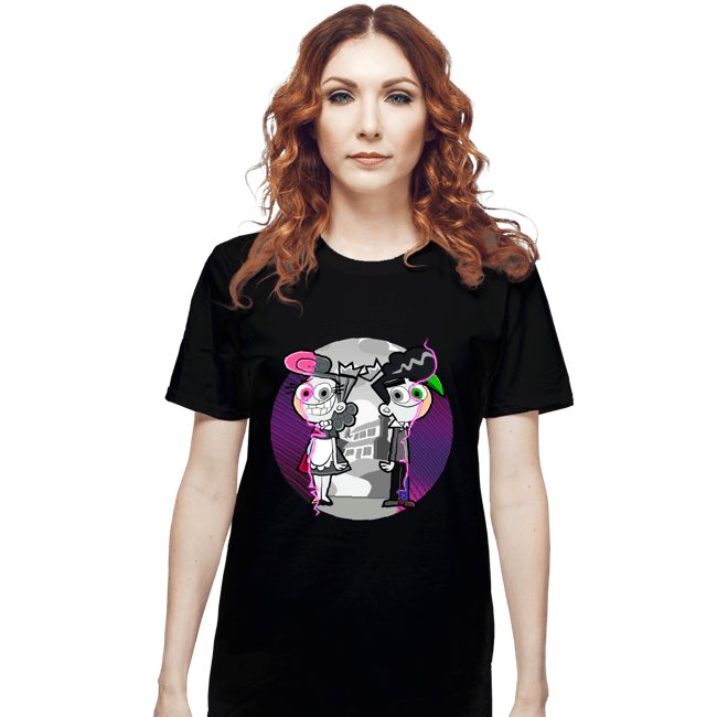 Secret_Shirts T-Shirts, Unisex / Small / Black Fairly Odd Wanda