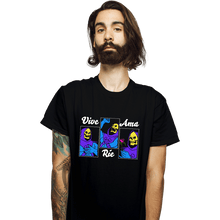 Load image into Gallery viewer, Shirts T-Shirts, Unisex / Small / Black Live Laugh Love - Español
