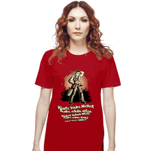 Load image into Gallery viewer, Shirts T-Shirts, Unisex / Small / Red Klaatu Barada Nikto
