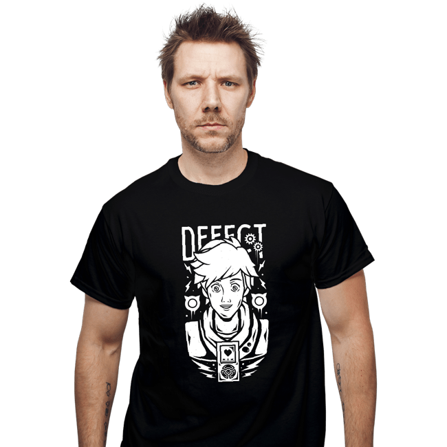 Shirts T-Shirts, Unisex / Small / Black Defect