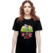 Load image into Gallery viewer, Daily_Deal_Shirts T-Shirts, Unisex / Small / Black Plant Upside Down
