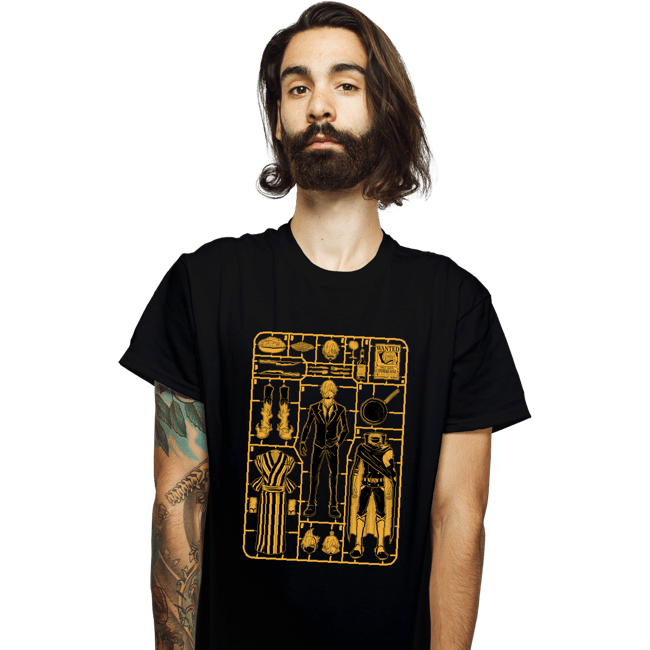 Daily_Deal_Shirts T-Shirts, Unisex / Small / Black Sanji Model Sprue