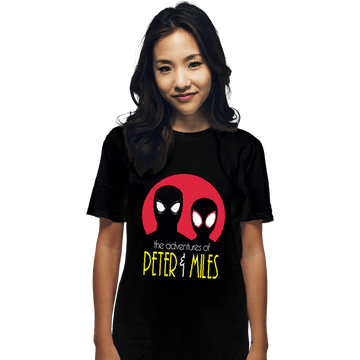 Secret_Shirts T-Shirts, Unisex / Small / Black Adventures Of Peter and Miles