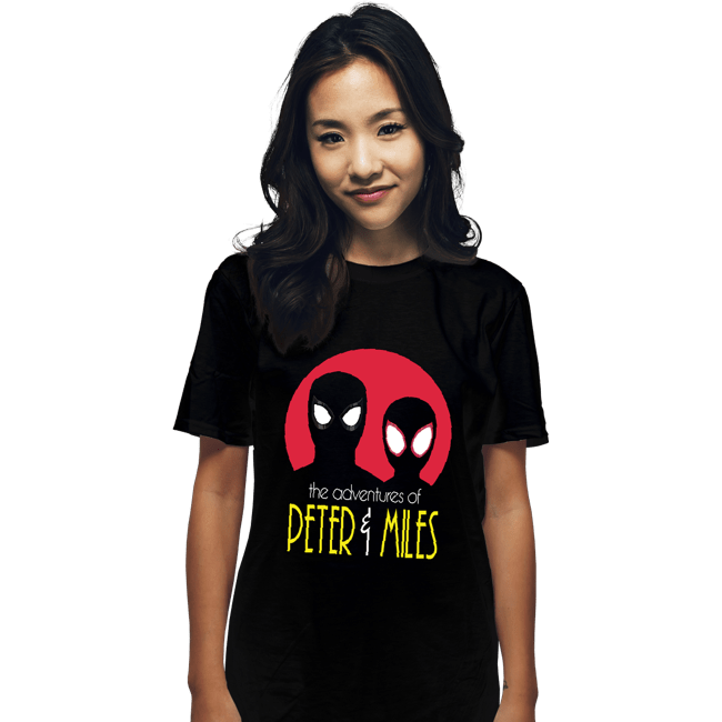 Secret_Shirts T-Shirts, Unisex / Small / Black Adventures Of Peter and Miles