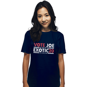 Shirts T-Shirts, Unisex / Small / Navy Vote For Joe