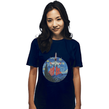 Load image into Gallery viewer, Shirts T-Shirts, Unisex / Small / Navy Starry Fighter
