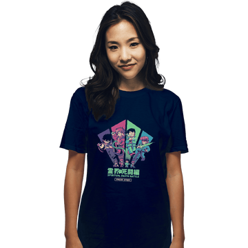 Shirts T-Shirts, Unisex / Small / Navy Spiritual Battle