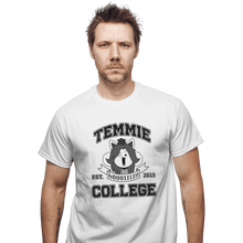 Load image into Gallery viewer, Shirts T-Shirts, Unisex / Small / White Temmie College
