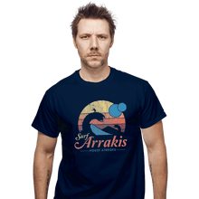 Load image into Gallery viewer, Shirts T-Shirts, Unisex / Small / Navy Surf Arrakis
