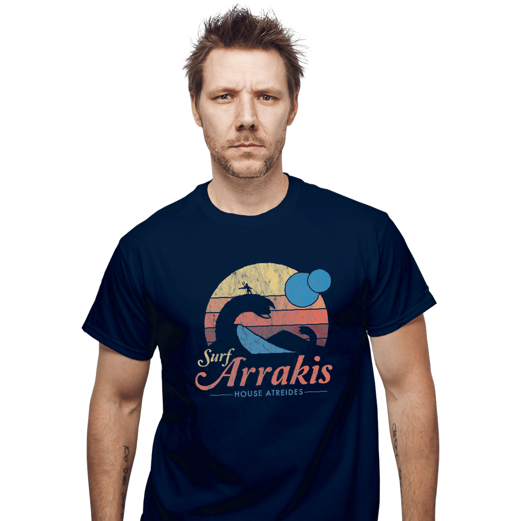 Shirts T-Shirts, Unisex / Small / Navy Surf Arrakis