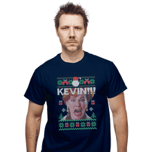 Load image into Gallery viewer, Shirts T-Shirts, Unisex / Small / Navy Kevin Sweater
