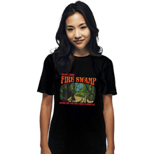 Load image into Gallery viewer, Daily_Deal_Shirts T-Shirts, Unisex / Small / Black Famous Fire Swamp
