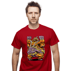 Daily_Deal_Shirts T-Shirts, Unisex / Small / Red Mechanical Madman