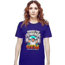 Load image into Gallery viewer, Shirts T-Shirts, Unisex / Small / Violet Luisa&#39;s Gym (Violet)
