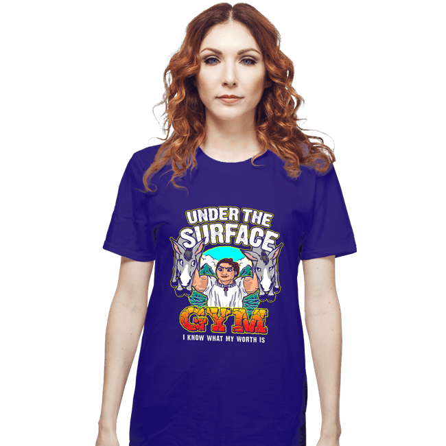 Shirts T-Shirts, Unisex / Small / Violet Luisa's Gym (Violet)
