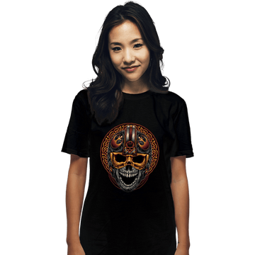 Daily_Deal_Shirts T-Shirts, Unisex / Small / Black Rebel Helmet