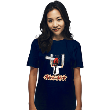 Daily_Deal_Shirts T-Shirts, Unisex / Small / Navy Chainsawholio