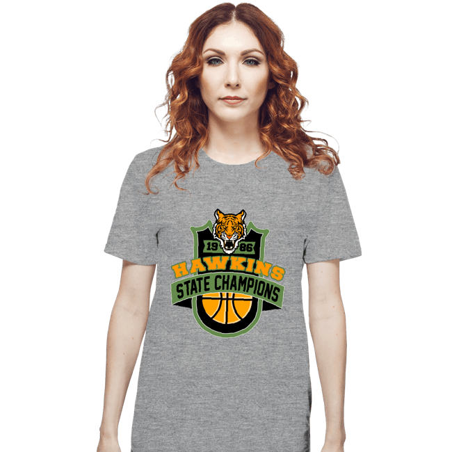 Secret_Shirts T-Shirts, Unisex / Small / Sports Grey Hawkins 86