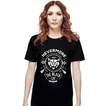 Shirts T-Shirts, Unisex / Small / Black The Black Cat Canoe Emblem