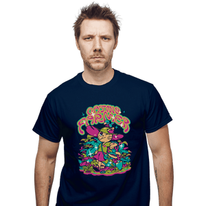 Secret_Shirts T-Shirts, Unisex / Small / Navy Catnip Farmer